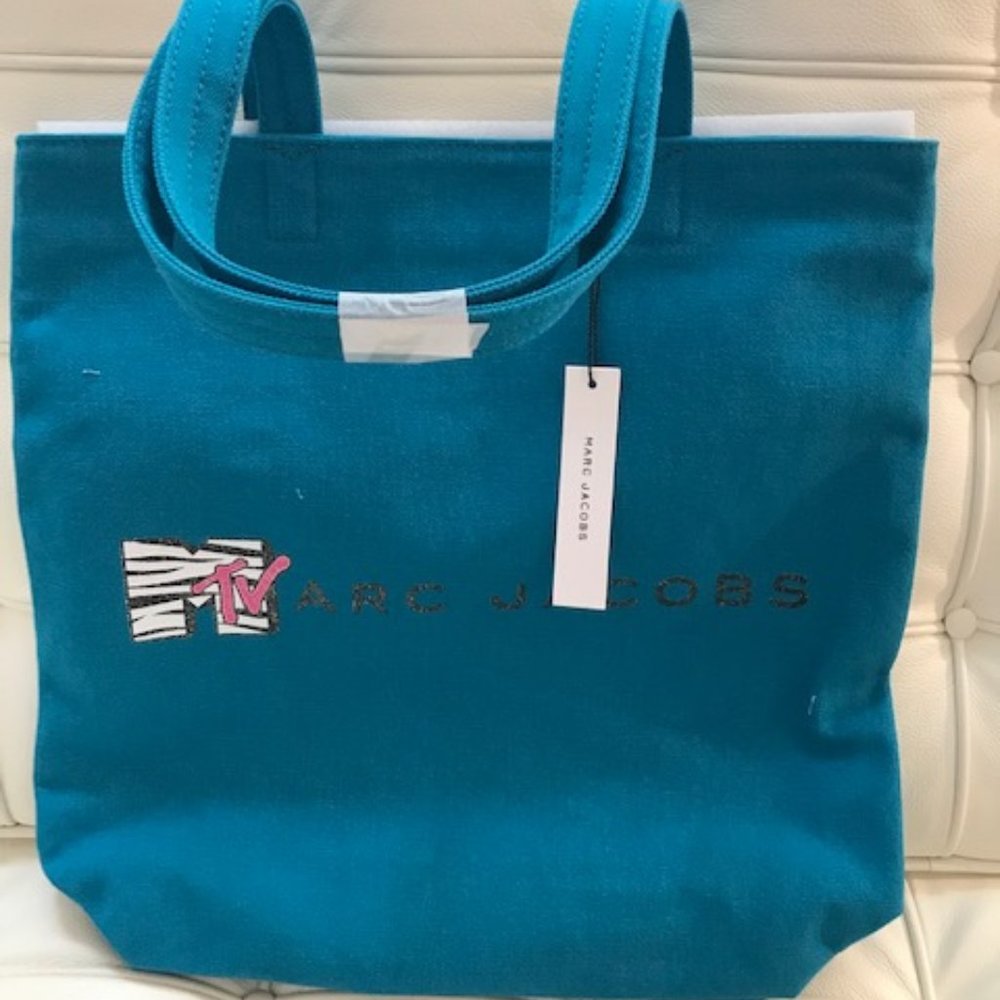 MARC JACOBS Limited Edition MTV Canvas Tote
